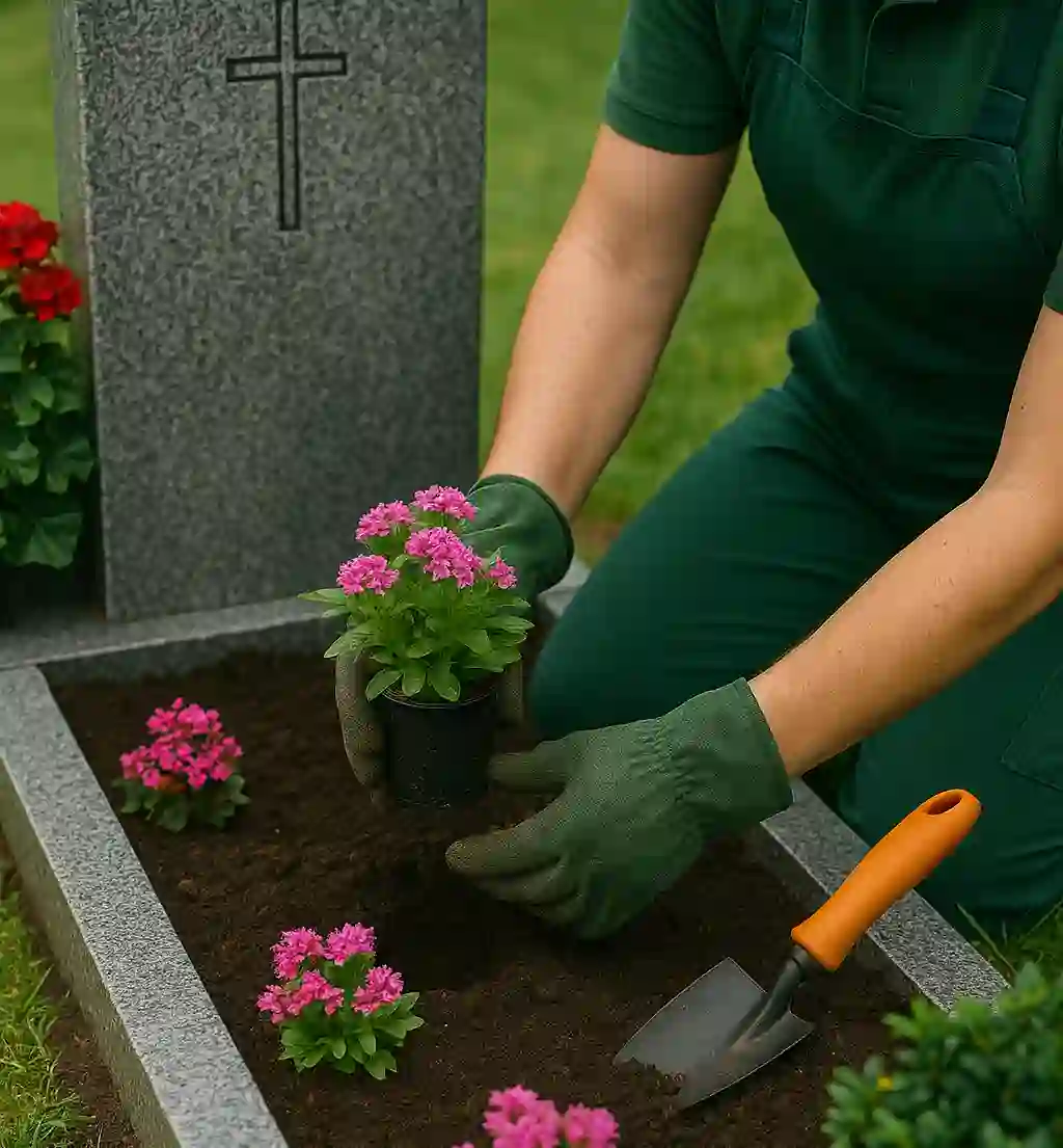 Grabpflege
